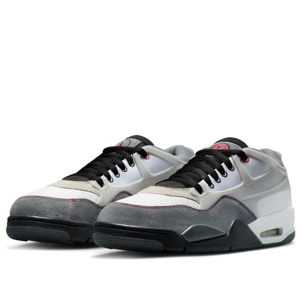 Nike Air Jordan 4 RM PRM White Fire Red Black IB8052-100 Mens Size‎ 12 New